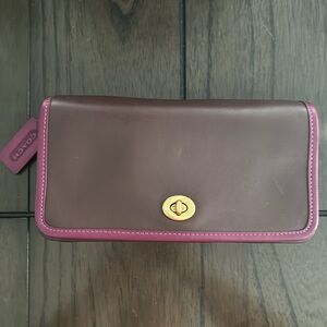 Coach Original Color Block  Dinky